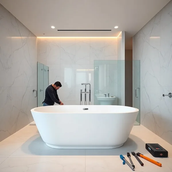 Bathtub Installation