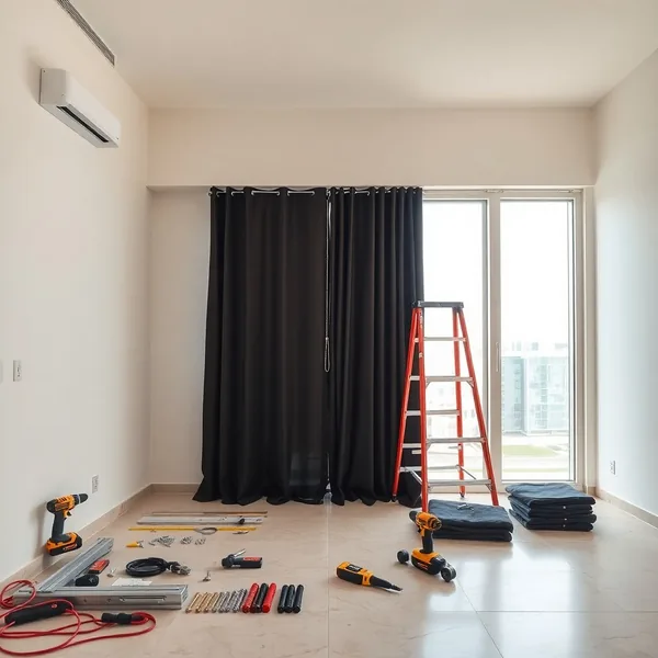 Curtain Installation